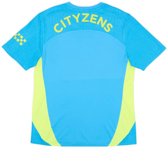 2024-25 Manchester City Player Issue Training Shirt # - 7/10