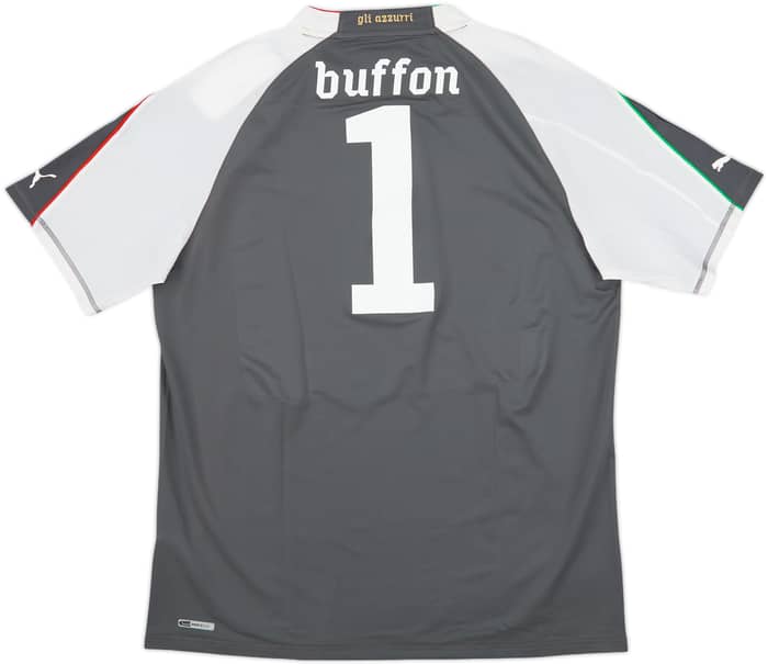 2010-12 Italy Player Issue GK S/S Shirt Buffon #1 (XXL)