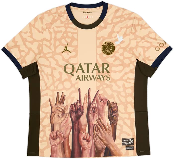 2023-24 Paris Saint-Germain Jordan x 3.Paradis Special Fourth Shirt - 7/10 - (XL)