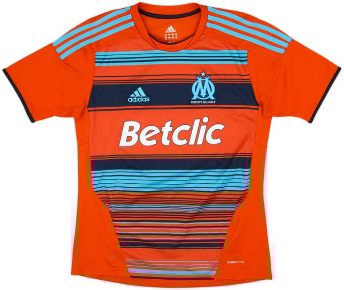 2011-12 Olympique Marseille Third Shirt Lucho #8 - 8/10 - (XL.Boys)
