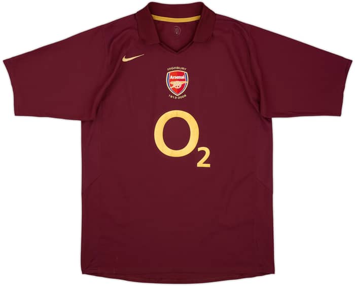 2005-06 Arsenal Home Shirt Henry #14 - 8/10 - (L)