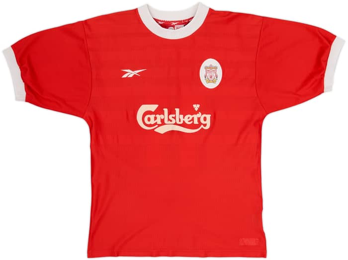 1998-00 Liverpool Home Shirt Redknapp #11 - 8/10 - (M)