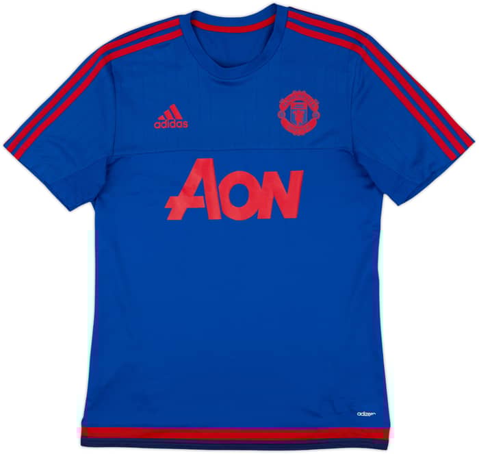 2015-16 Manchester United adizero Training Shirt - 8/10 - (M)
