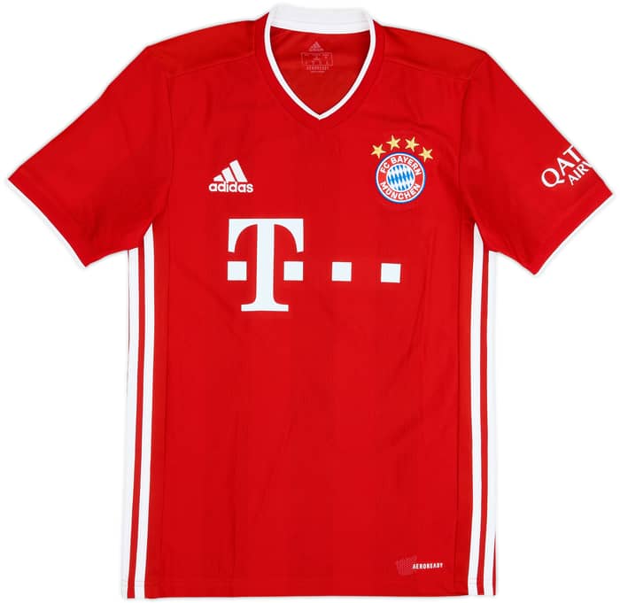 2020-21 Bayern Munich Home Shirt Lewandowski #9 - 10/10 - (XS)