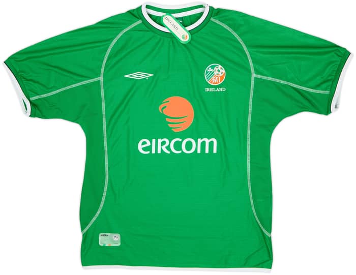 2002-03 Ireland Home Shirt R.Keane #10 (M)