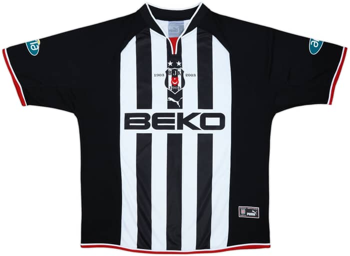 2002-03 Besiktas Away Shirt Pancu #9 - 8/10 - (L)