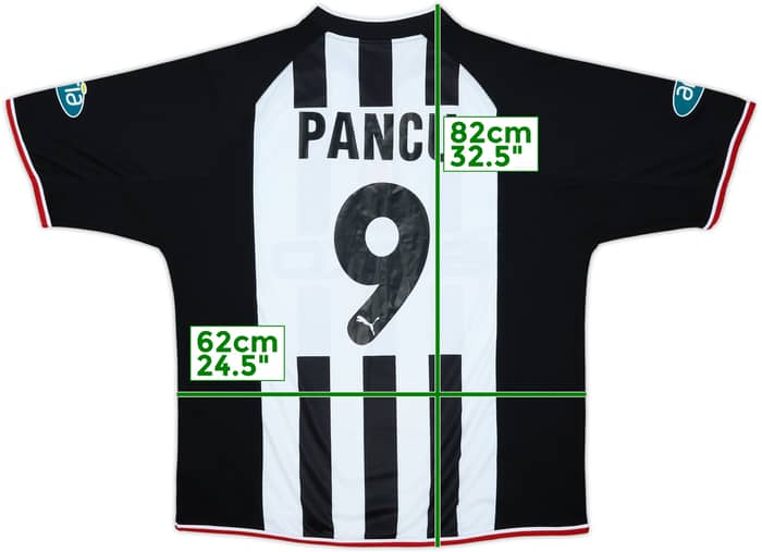 2002-03 Besiktas Away Shirt Pancu #9 - 8/10 - (L)