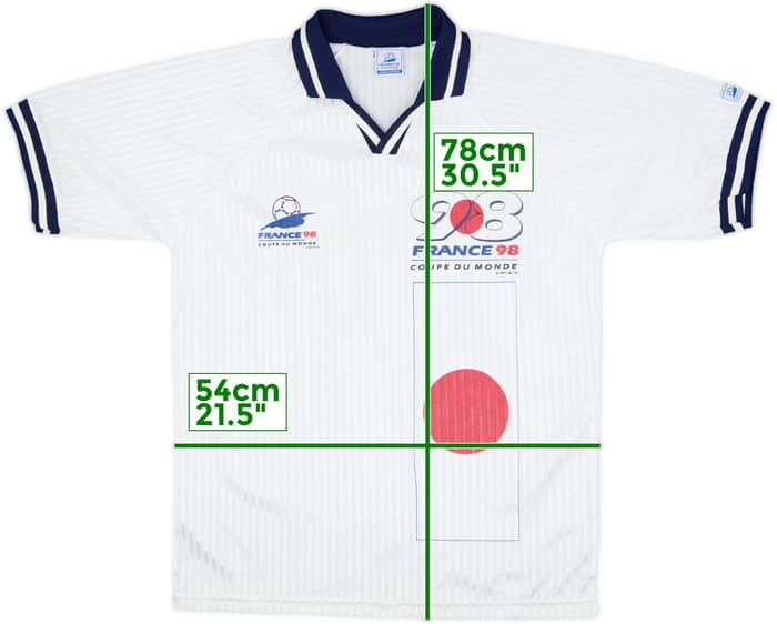 Camiseta de entrenamiento France 98 de Japan 1998 - 9/10 - (XL)