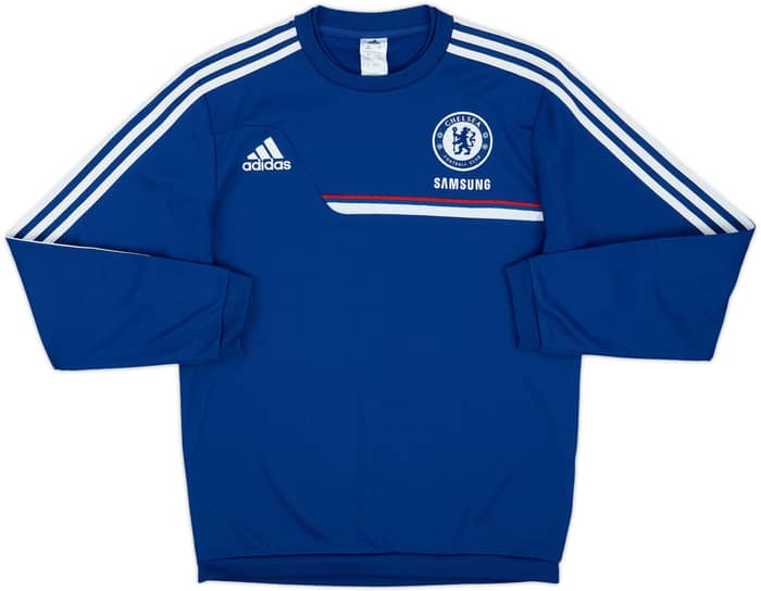 2013-14 Chelsea adidas Sweat Top - 9/10 - (S)