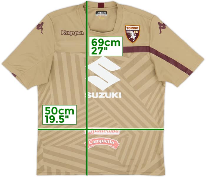 2016-17 Torino Kappa Training Shirt - 7/10 - (L)