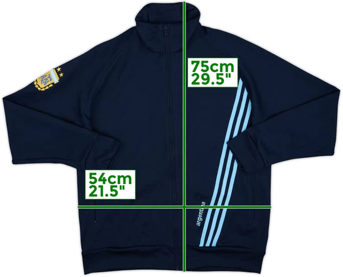 2006-07 Argentina adidas Track Jacket - 8/10 - (M)