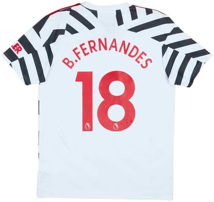 2020-21 Manchester United Third Shirt B.Fernandes #18 - 6/10 - (M)