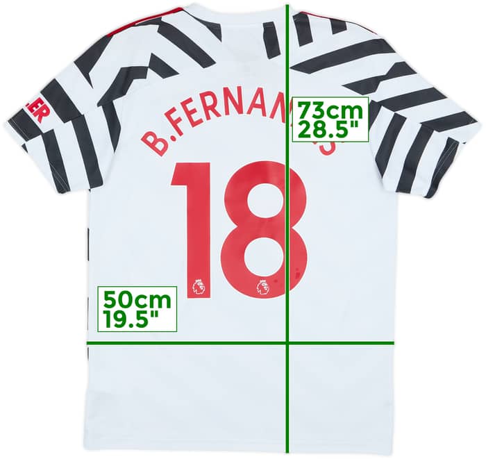2020-21 Manchester United Third Shirt B.Fernandes #18 - 6/10 - (M)