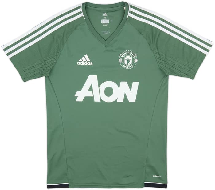 2017-18 Manchester United adizero Training Shirt - 7/10 - (S)