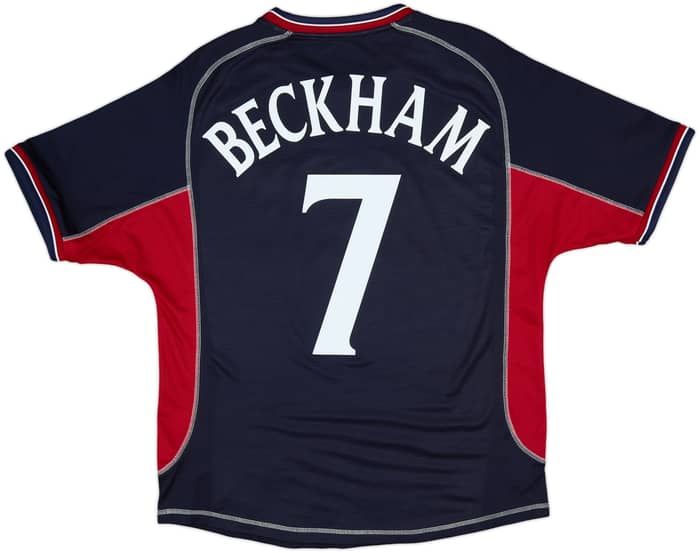 2000-01 Manchester United Third Shirt Beckham #7 - 8/10 - (L)