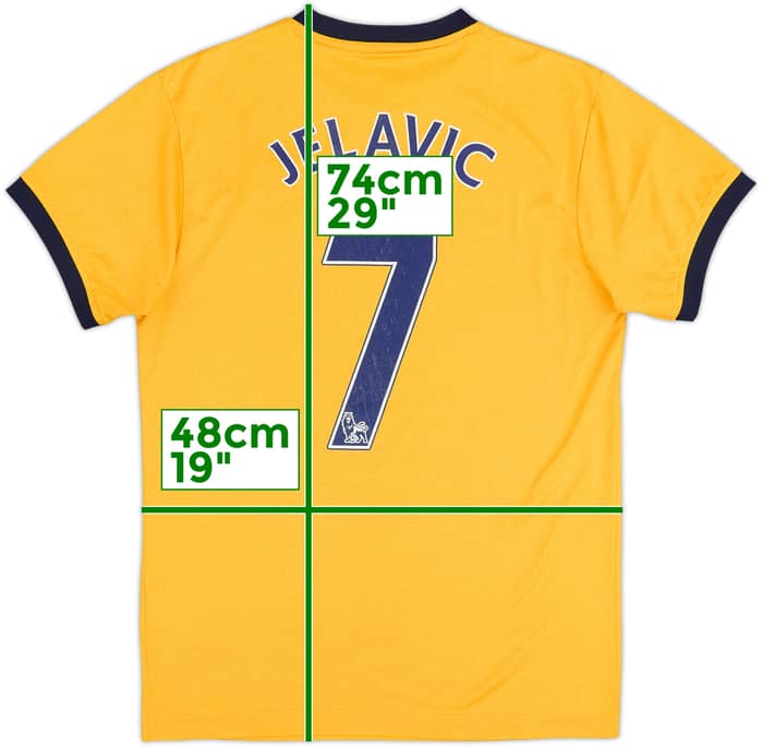 2011-12 Everton Away Shirt Jelavic #7 - 7/10 - (S)