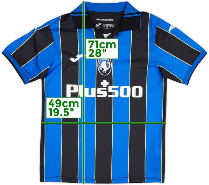 2021-22 Atalanta Home Shirt - 6/10 - (S)