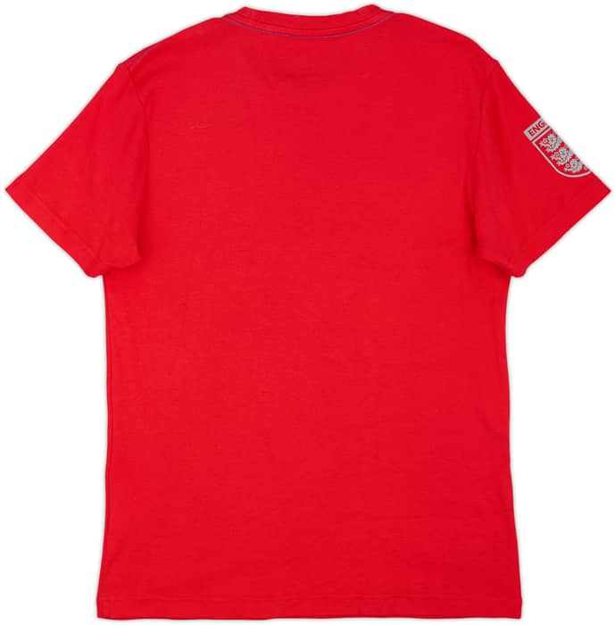 2004-06 England Umbro Graphic Tee - 9/10 - (M)