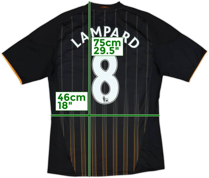 2010-11 Chelsea Away Shirt Lampard #8 - 6/10 - (S)