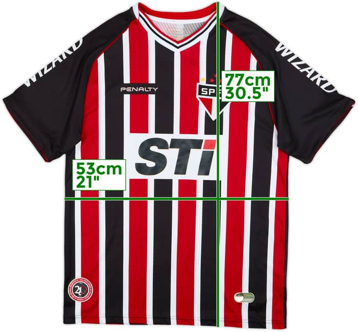 Camiseta de visitante del Sao Paulo 2013 PH Ganso #8 - 5/10 - (L)
