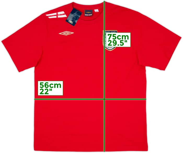 2006-07 England Umbro Cotton Tee (XXL)