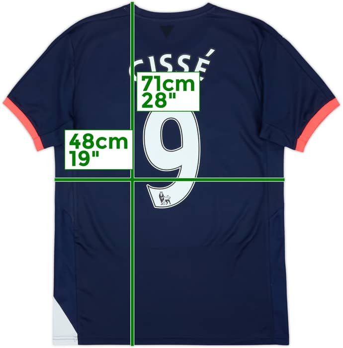 2015-16 Newcastle Third Shirt Cisse #9 - 6/10 - (S)