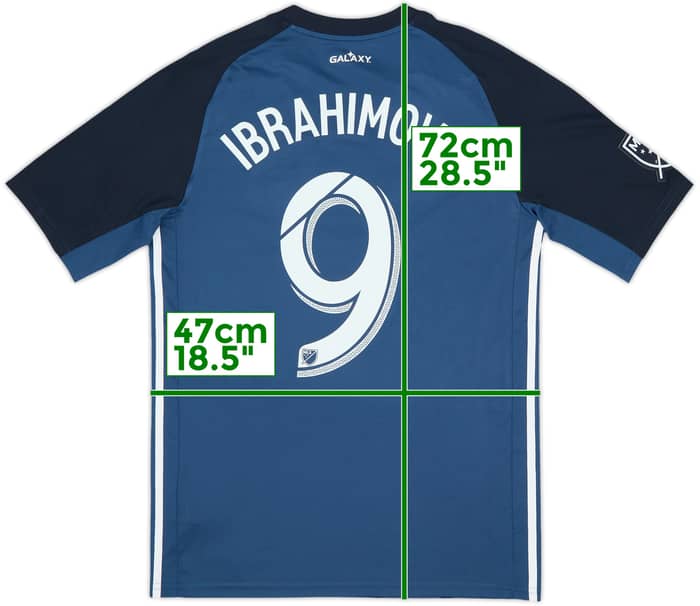 2019-20 LA Galaxy Away Shirt Ibrahimovic #9 - 8/10 - (XL.Boys)