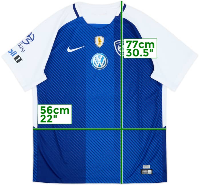 2017-18 Al Hilal Home Shirt - 8/10 - (L)