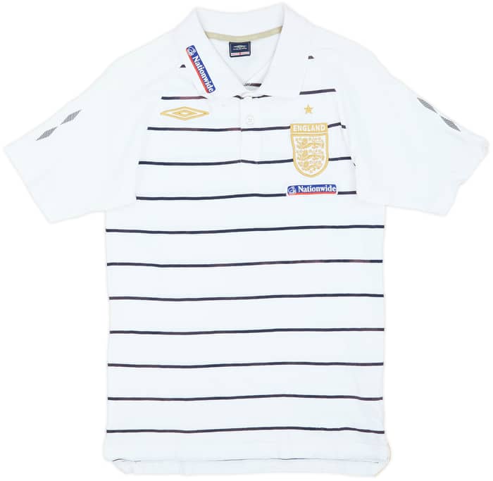 2004-06 England Umbro Polo Shirt - 7/10 - (M)
