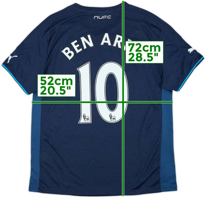 2013-14 Newcastle Away Shirt Ben Arfa #10 - 8/10 - (M)