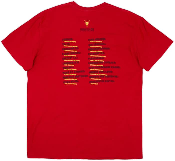 2004-05 Manchester United Nike 'World Finals Hong Kong 05' Graphic Tee - 9/10 - (XL)