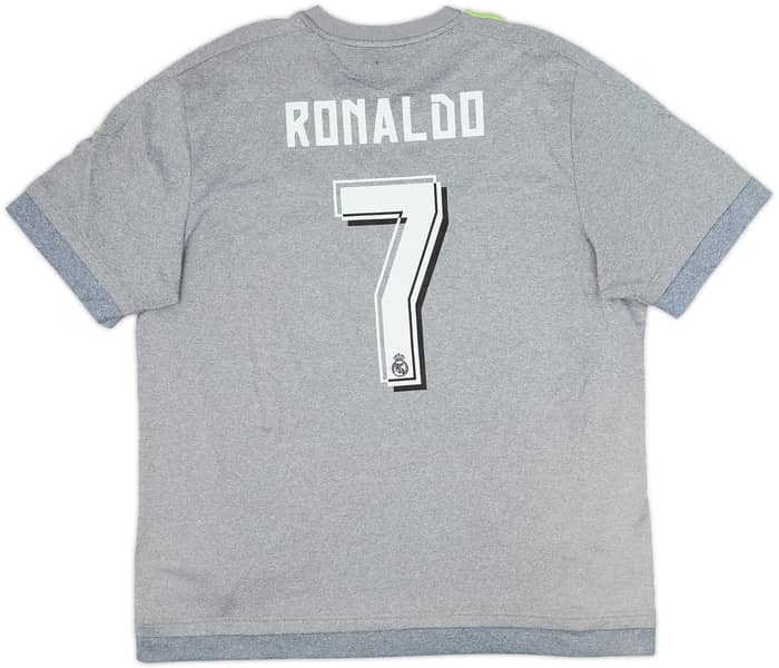 2015-16 Real Madrid Away Shirt Ronaldo #7 - 6/10 - (XL)