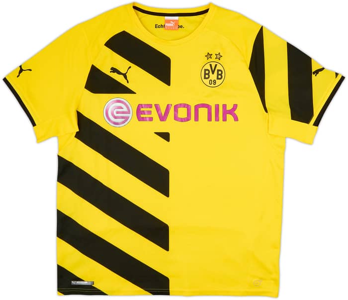 2014-15 Borussia Dortmund Home Shirt - 7/10 - (XL)