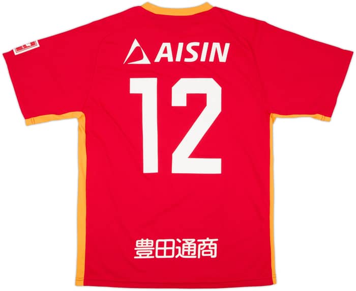 2017 Nagoya Grampus Eight Mizuno Training Shirt #12 - 9/10 - (L)