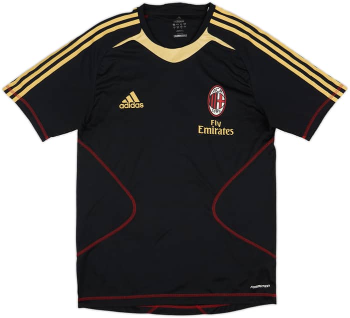 2010-11 AC Milan adidas Formotion Training Shirt - 9/10 - (M)