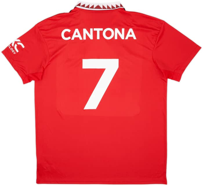 2022-23 Manchester United Home Shirt Cantona #7 (XL)