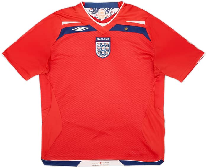 2008-10 England Away Shirt - 5/10 - (XL)