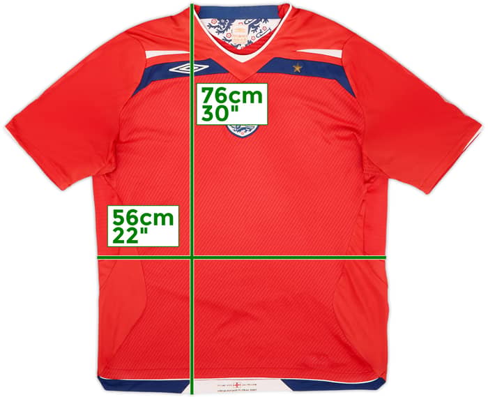 2008-10 England Away Shirt - 5/10 - (XL)