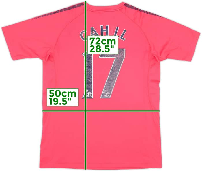 2010-11 Everton Away Shirt Cahill #17 - 4/10 - (M)