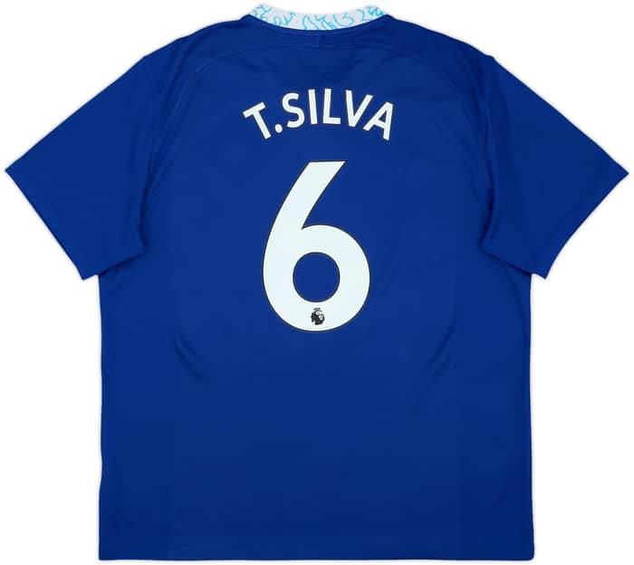 2022-23 Chelsea Home Shirt T.Silva #6 - 8/10 - (XL)