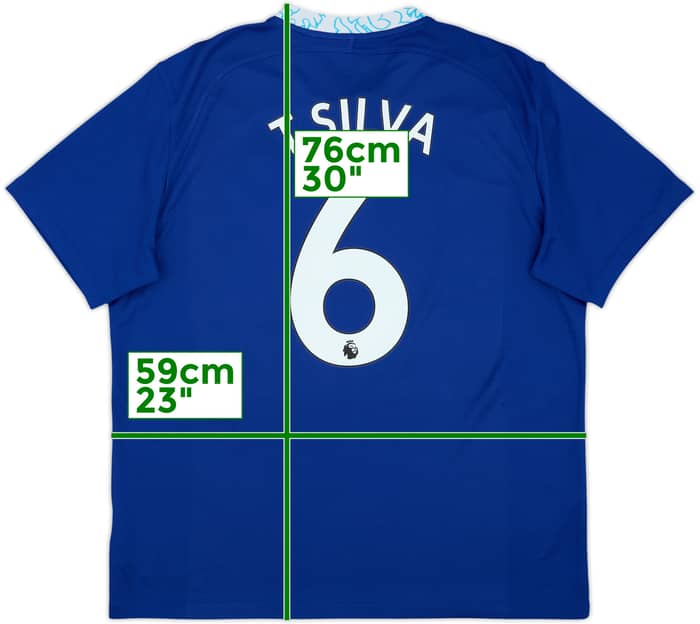 2022-23 Chelsea Home Shirt T.Silva #6 - 8/10 - (XL)