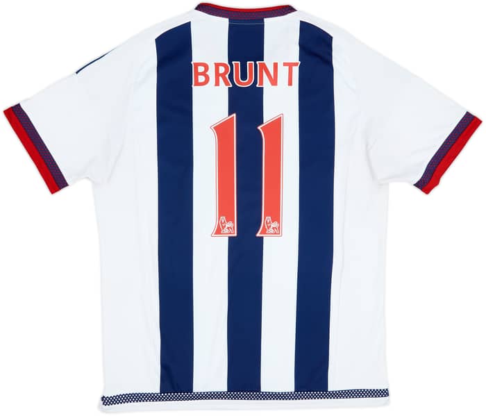 2015-16 West Brom Home Shirt Brunt #11 - 6/10 - (L)