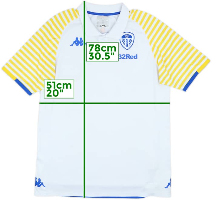 2019-20 Leeds Kappa Polo Shirt - 7/10 - (XXL)