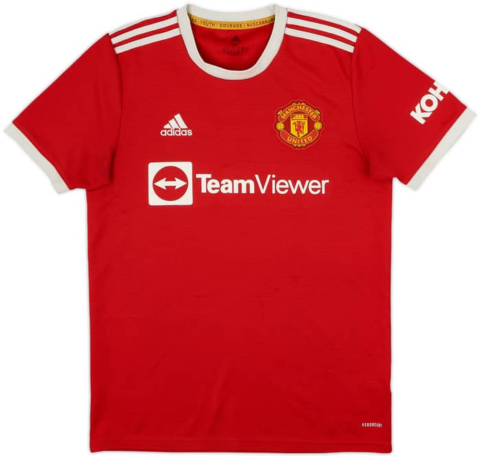 2021-22 Manchester United Home Shirt - 5/10 - (M)