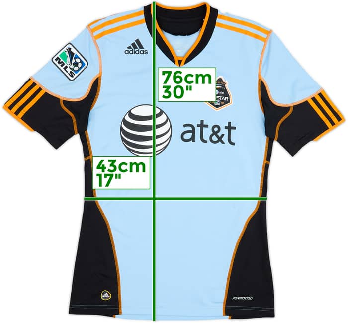 2010 MLS All-Star Authentic Home Shirt - 7/10 - (M)