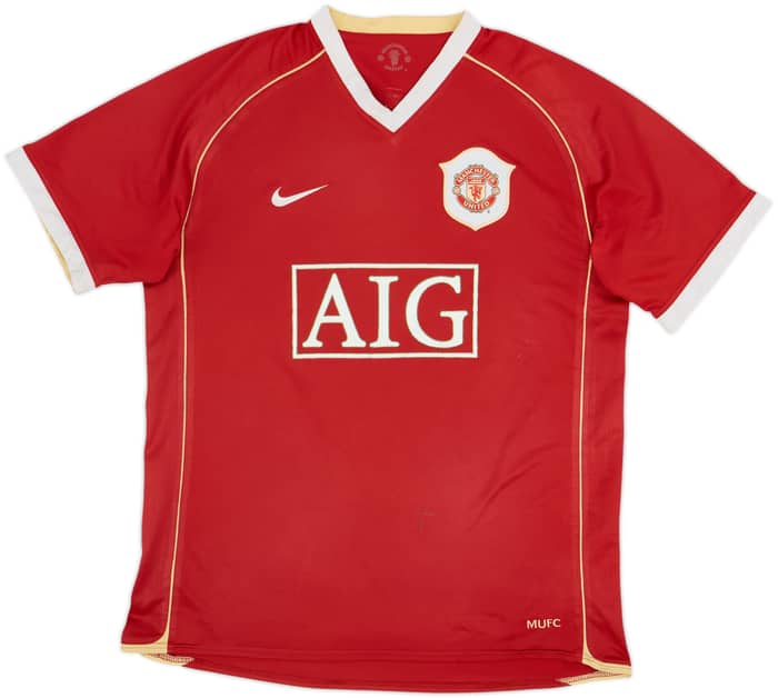 2006-07 Manchester United Home Shirt Rooney #8 - 6/10 - (L)
