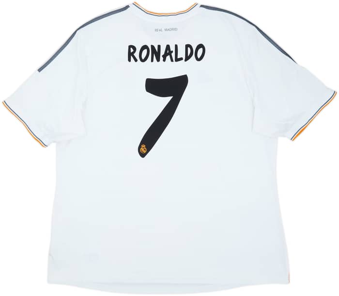 2013-14 Real Madrid Home Shirt Ronaldo #7 - 6/10 - (3XL)