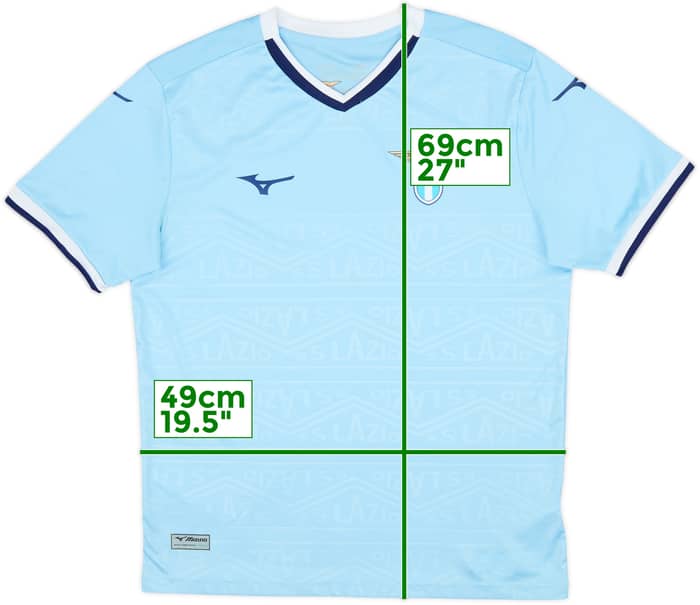 2023-24 Lazio Home Shirt - 8/10 - (M)