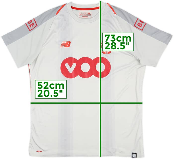 2018-2019 Standard Liege Away Shirt - 7/10 - (L)
