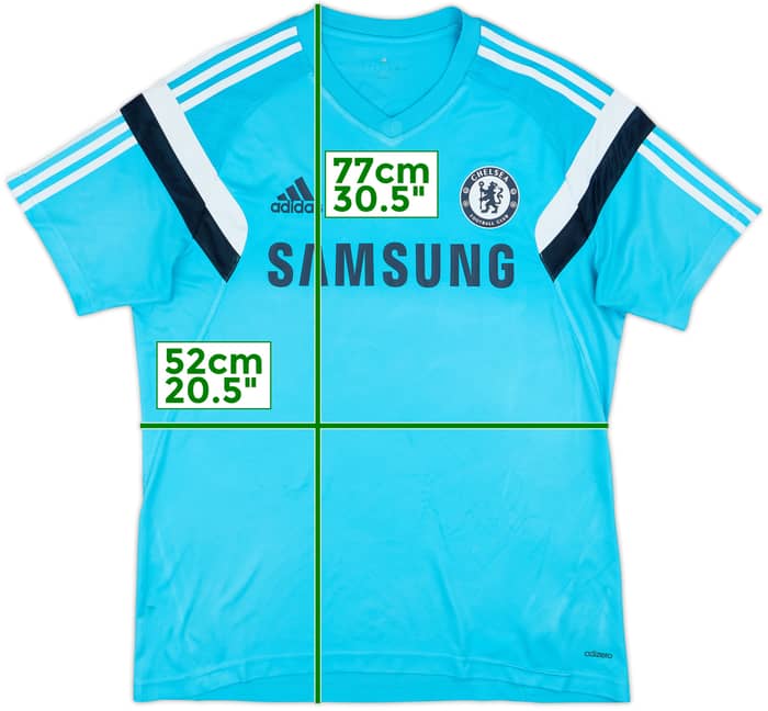 2014-15 Chelsea adizero Training Shirt - 6/10 - (L)